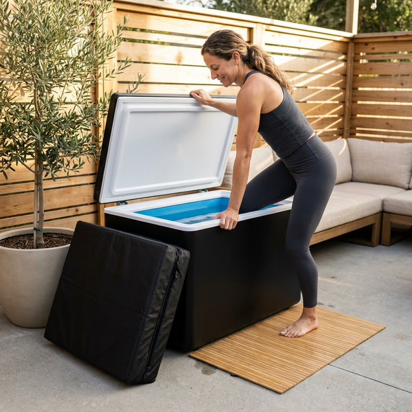 Cold Plunge System Built for Daily Recovery, Chiller to 33°F, Ozone Sanitation, Weatherproof Design