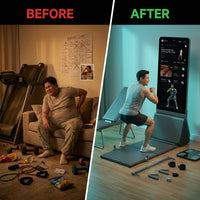 Smart Home Gym K1 — Before & After